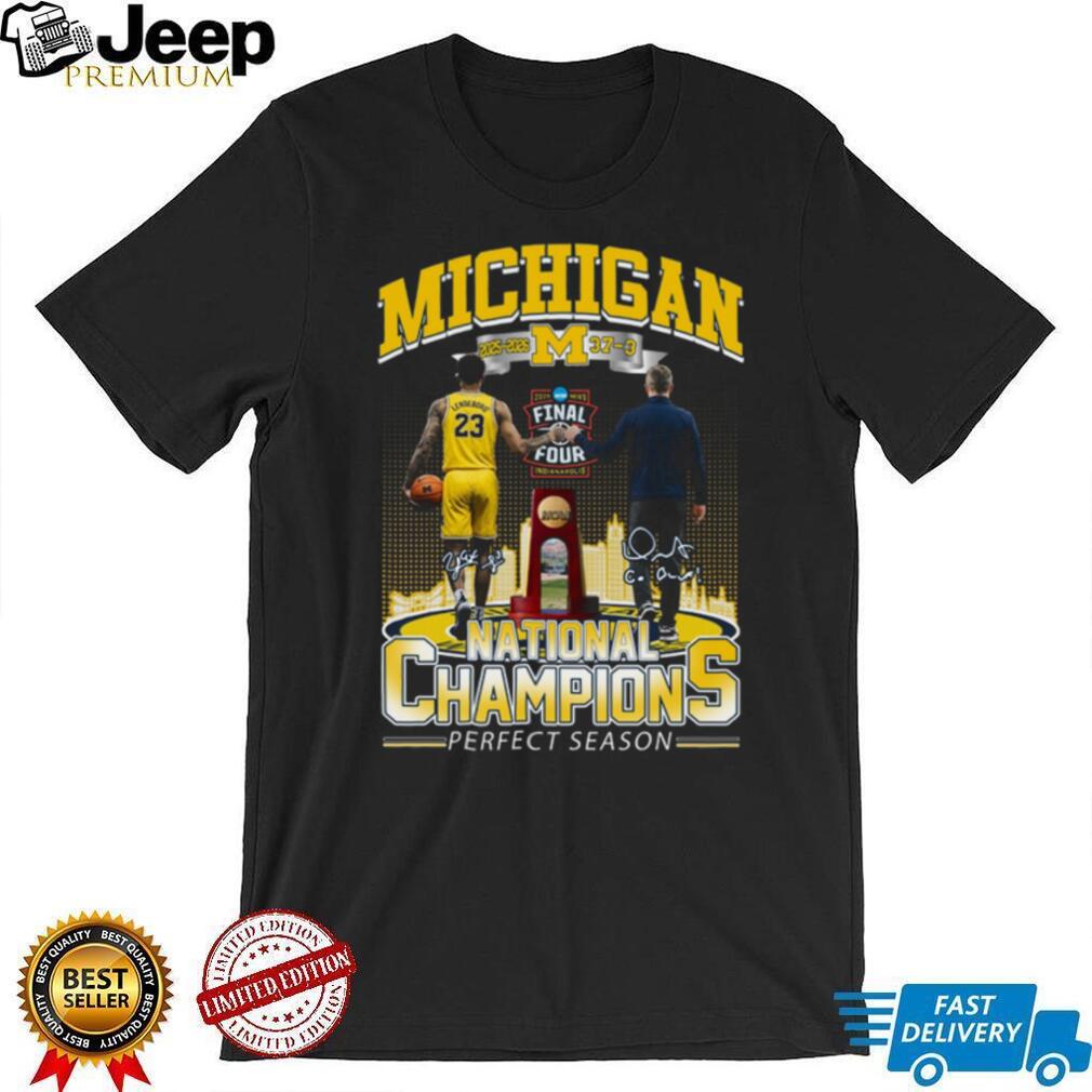 Michigan Wolverines 2025 2026 National Champions Perfect Season Coffee T Shirt