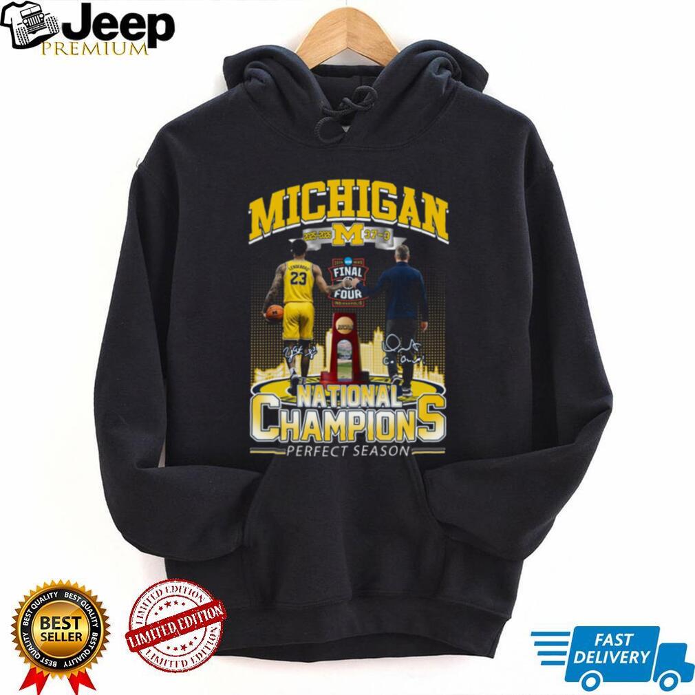 Michigan Wolverines 2025 2026 National Champions Perfect Season Coffee T Shirt