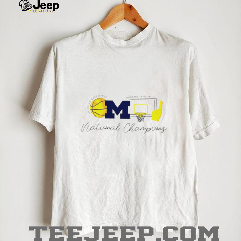 Michigan Wolverines 2026 Men’s Basketball National Champions Minimalist T Shirt