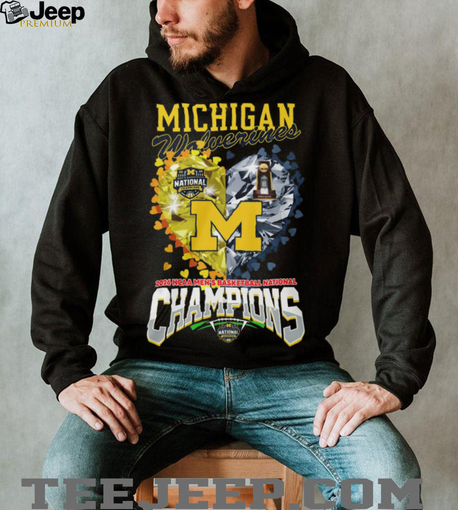 Michigan Wolverines 2026 NCAA Men’s Basketball National Champions T Shirt