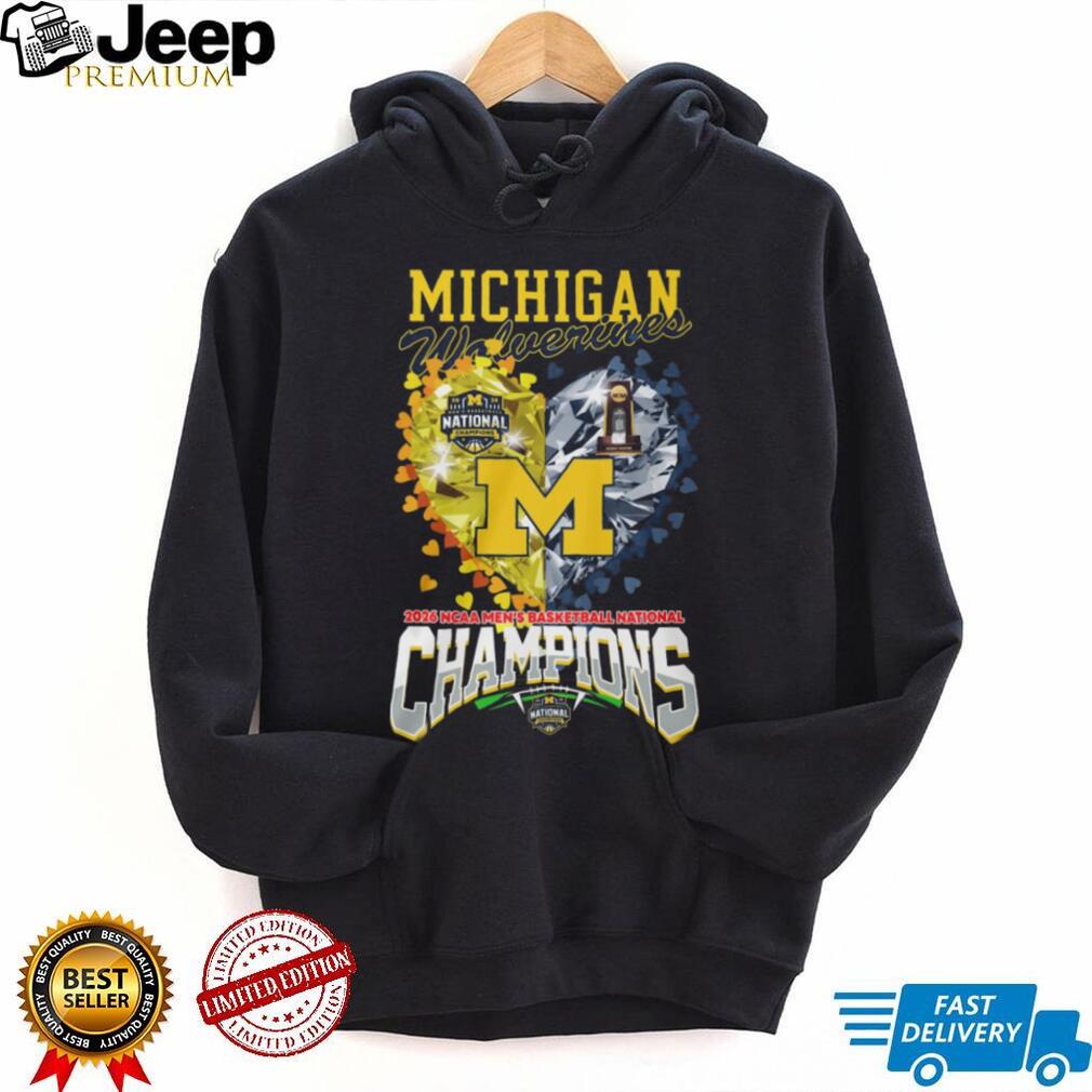 Michigan Wolverines 2026 NCAA Men’s Basketball National Champions T Shirt