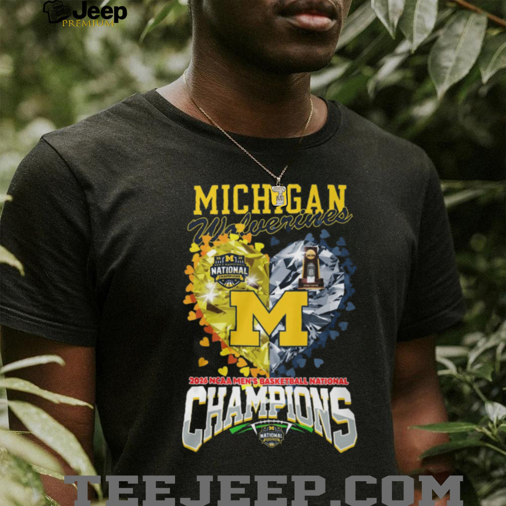 Michigan Wolverines 2026 NCAA Men’s Basketball National Champions T Shirt