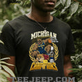 Michigan Wolverines Basketball 2025 26 Big 10 Regular Season Champions Trophy T Shirt