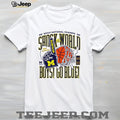 Michigan Wolverines Shock The World 2026 NCAA National Champs T Shirt