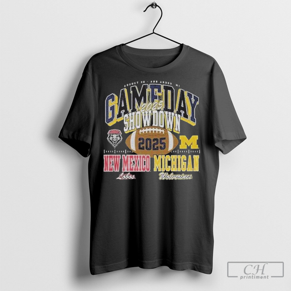Michigan Vs New Mexico Gameday Showdown August 30 2025 Shirt