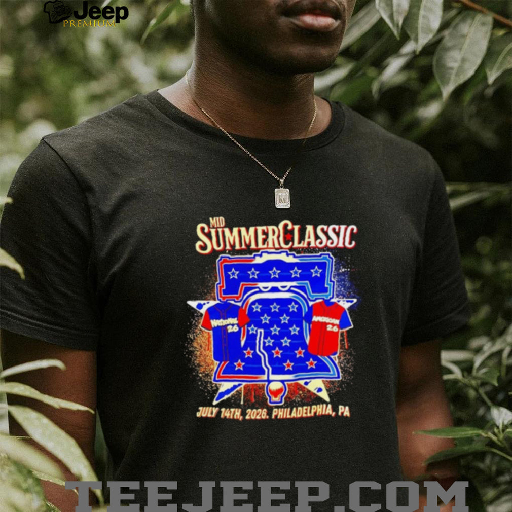 Mid Summer Classic July 14th 2026 Philadelphia PA National American 26 shirt