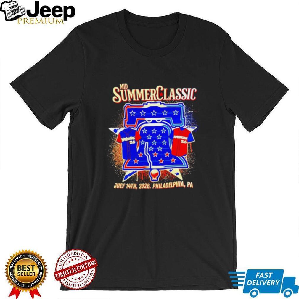 Mid Summer Classic July 14th 2026 Philadelphia PA National American 26 shirt