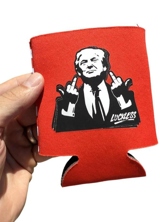 Middle Fingers 12oz Koozie Americana - Durable Design for Comfortable Grip in a Classic American Style