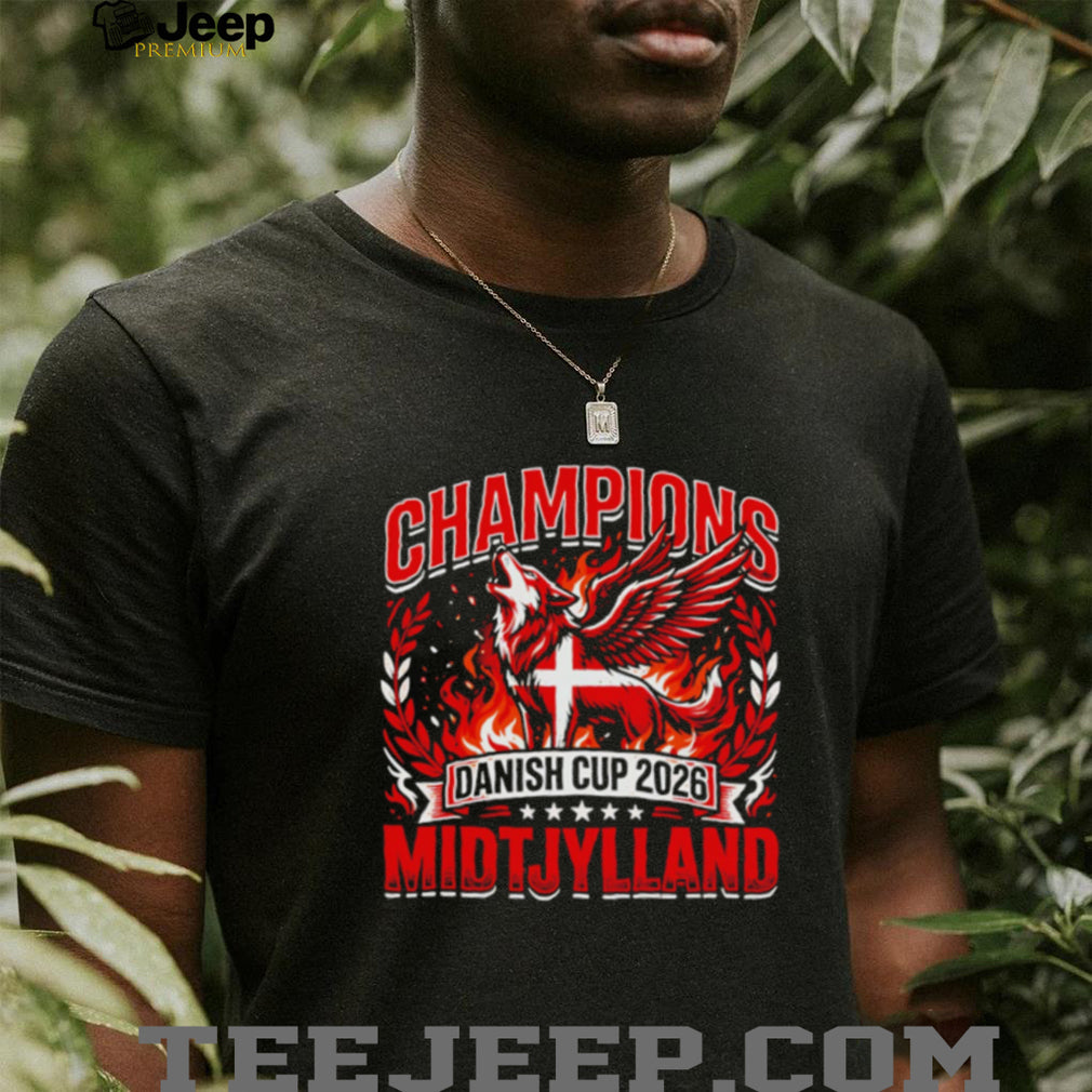 Midtjylland 2026 Danish Cup Champions shirt
