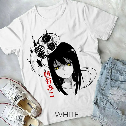 Mieruko chan New T-Shirt S-4XL,mieruko chan,miko yotsuya,ghost,manga mier,Anime