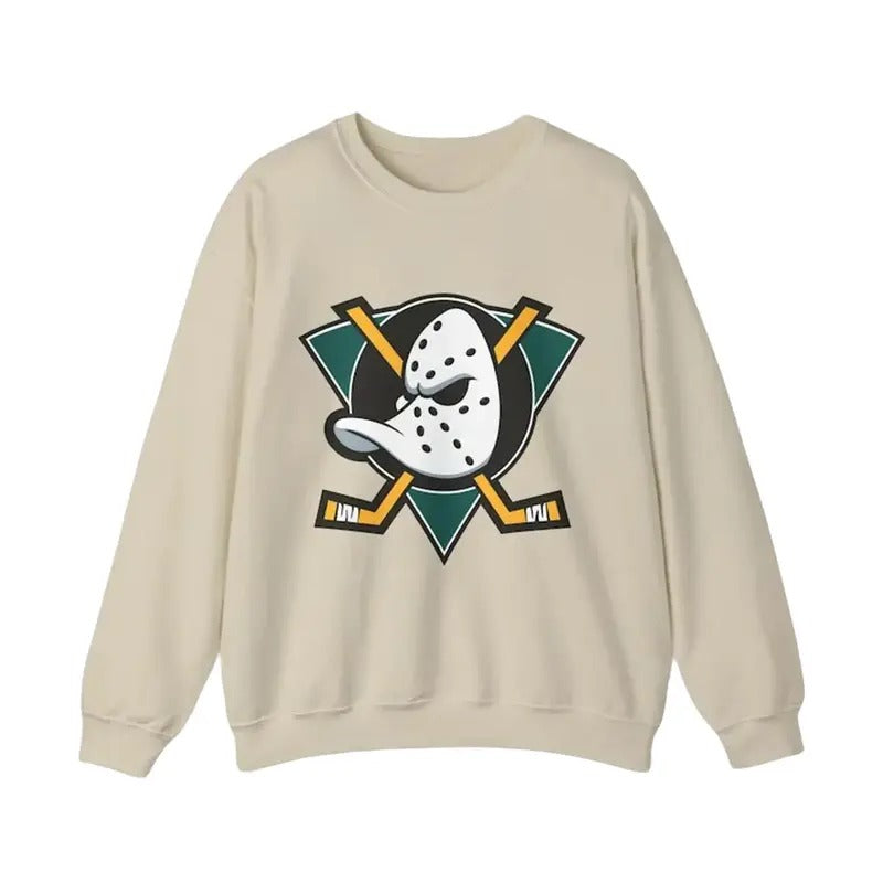 Mighty Ducks Old School Crewneck Vintage Style