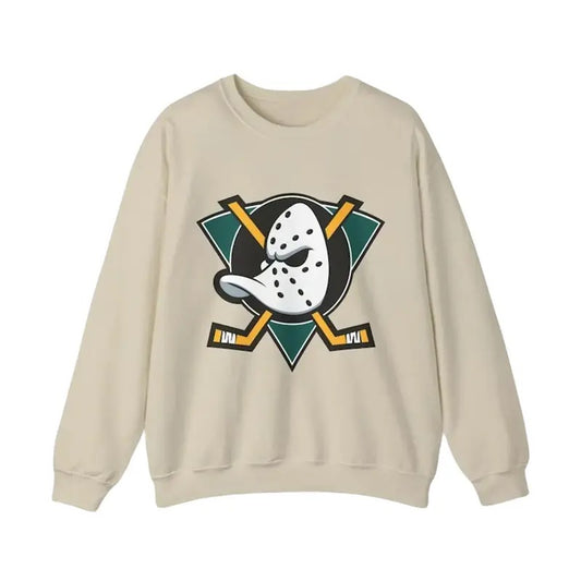 Mighty Ducks Old School Crewneck Vintage Style