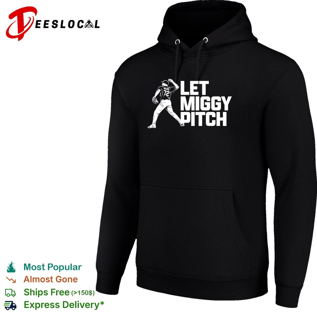 Miguel Rojas let Miggy pitch pitcher silhouette shirt