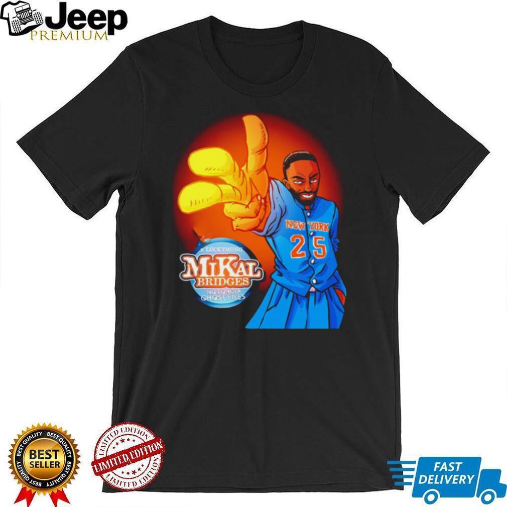 Mikal Bridges New York 25 No Longer Ghost Files Fan T Shirt