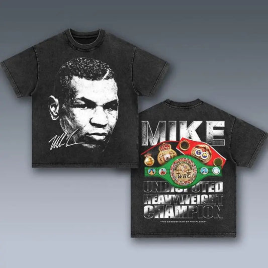 Mike Tyson Boxing Fan Tee - Vintage Style Cotton Shirt for Men