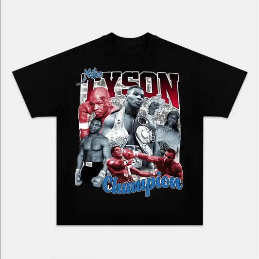 Mike Tyson Retro Boxing Champ T-Shirt Sport Icon Gift