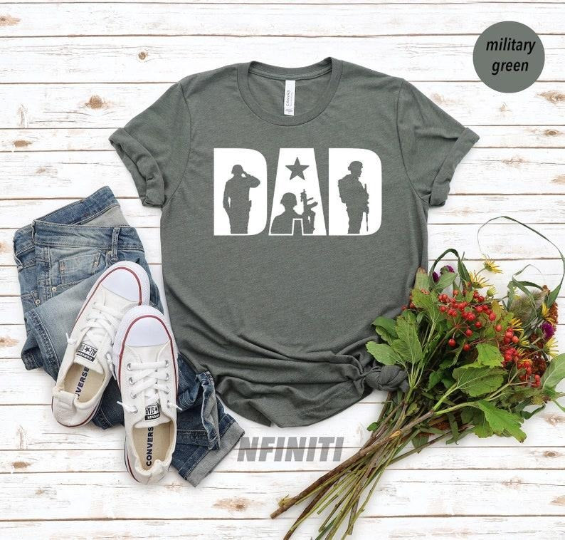 Military Dad Shirt, Gift For Veteran, Military Dad Gift, Funny Dad Shirt, Gift For Dad, Dad Shirt, Father's Day Gift,...