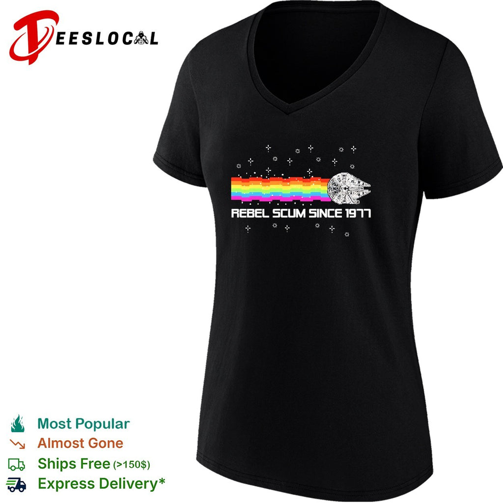 Millennium Falcon rebel scum since 1977 shirt