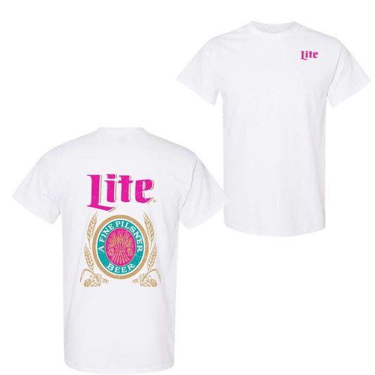 Miller Lite Shirt, For Men's And For Women's Shirt, Unisex Shirt, Lite A Fine Pilsner Beer Shirt