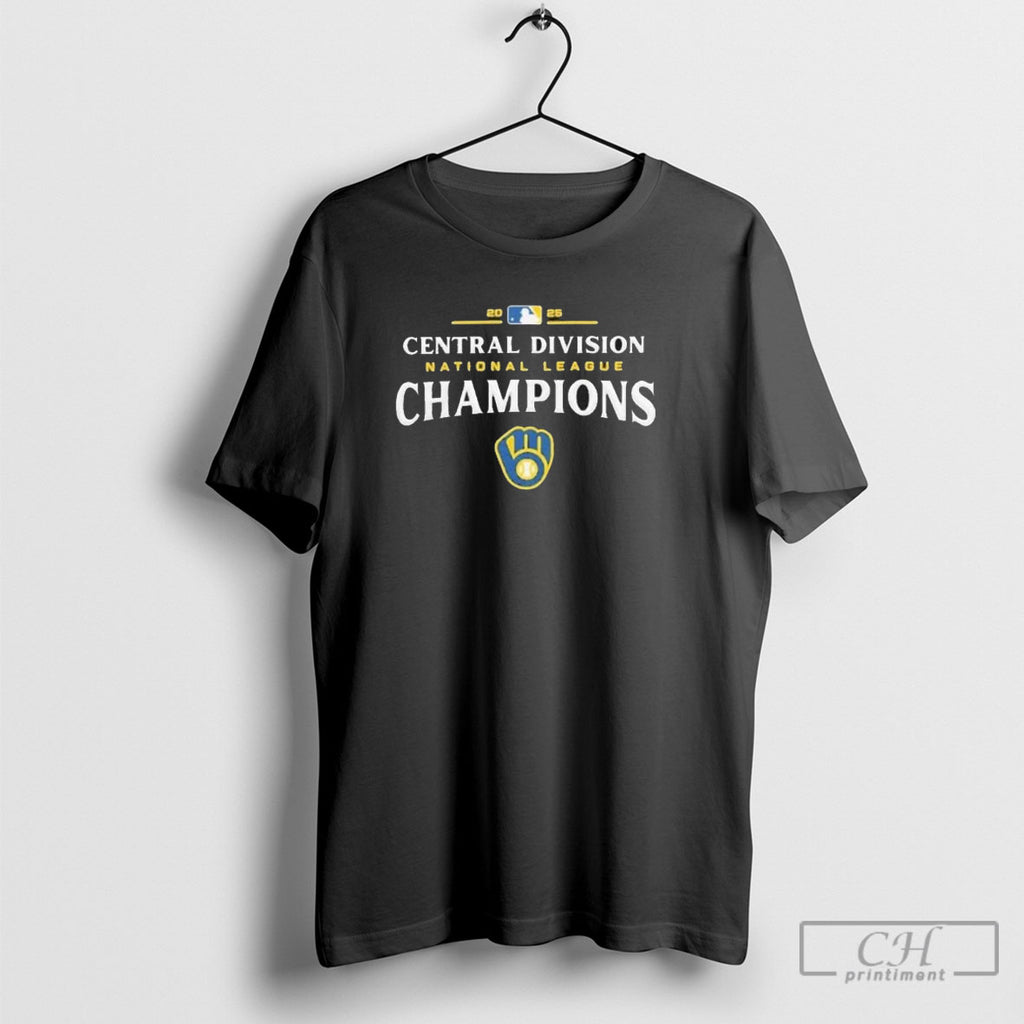 Milwaukee Brewers 2025 Nl Central Division Champions Shirt Sweater