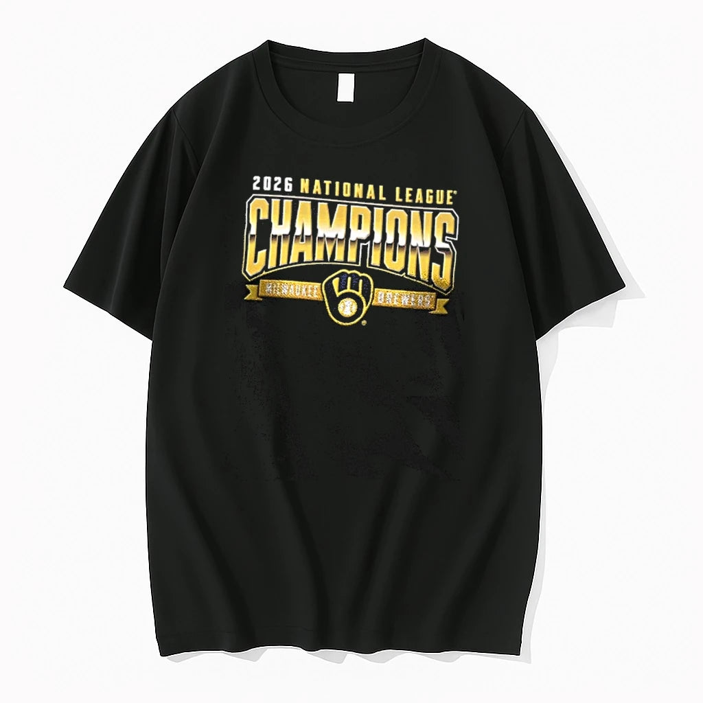 Milwaukee Brewers 2026 National League Champions Roster Tshirts Sweater