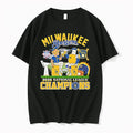 Milwaukee Brewers 2026 National League Champions Mascot Drink Beer Tshirts Sweater