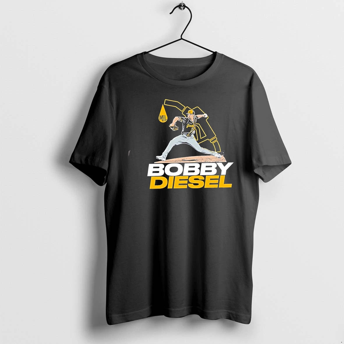 Milwaukee Brewers Baseball Robert Gasser Bobby Diesel Tshirts Sweater