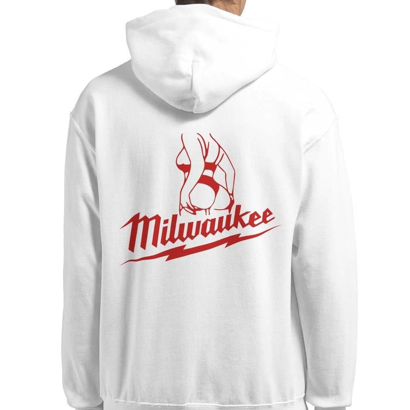 Milwaukee Girl Hoodie, Milwaukee Tools Adult Unisex College Hoodie, Hot Girl Mechanic Sweatshirt, Gift for Mechanics,...