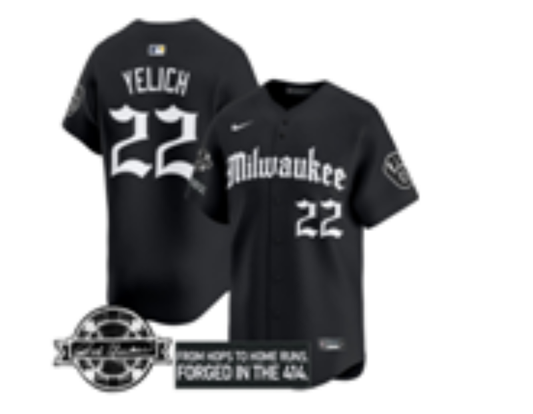Milwaukee Brewers #22 Christian Yelich Brewers Adult Style 2