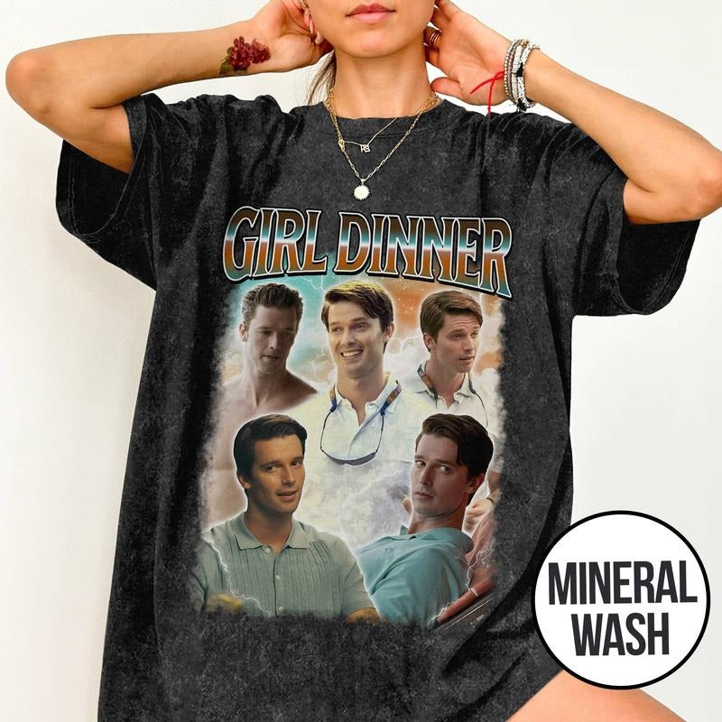 [ Mineral Wash ] Vintage Saxon Ratliff Shirt, Retro 90s Saxon Ratliff TShirt, The White Lotus Movie, Bootleg Rap Style Graphic Washed Shirt