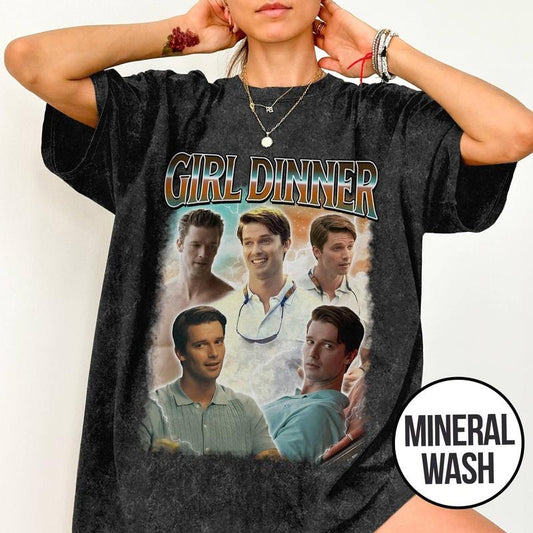 [ Mineral Wash ] Vintage Saxon Ratliff Shirt, Retro 90s Saxon Ratliff TShirt, The White Lotus Movie, Bootleg Rap Style Graphic Washed Shirt