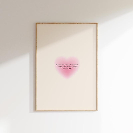 Minimalist Modern Bible Verse Wall Art, Modern Christian Print, Christian Decor, Gifts For Christian Women Wall Decor,...