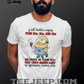 Minion Mechanic 50s Check Engine Light Funny Aging T Shirt
