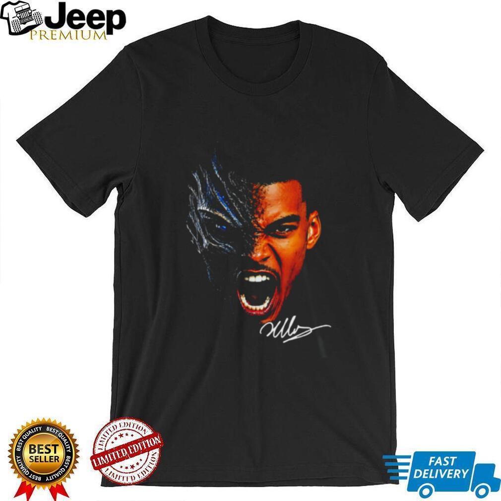 Minnesota Timberwolves Anthony Edwards featuring Venom graphic shirt