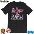 Minnesota Twins 65th Season Abbey Road Legend Signatures T Shirt