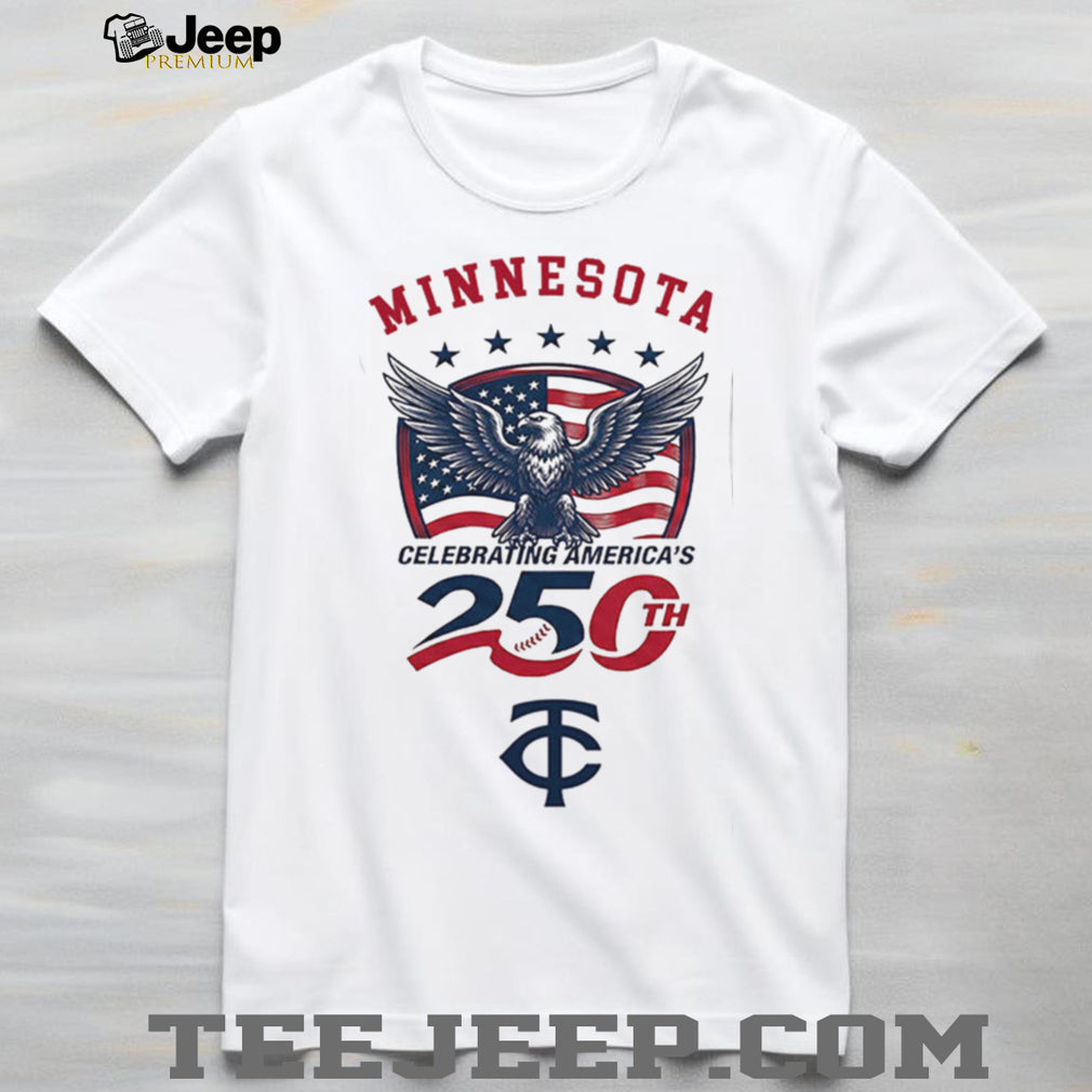 Minnesota Twins Celebrating America’s 250th Anniversary Custom Baseball Jersey T Shirt