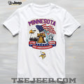 Minnesota Vikings 250th Anniversary Liberty Eagle Jersey T Shirt Personalized