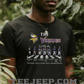 Minnesota Vikings Football Legends Abbey Road Signatures Vintage Sports Gift For Fans Shirt
