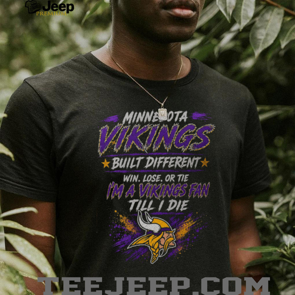 Minnesota Vikings Football Team Logo Built Different Shirt