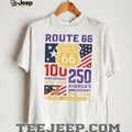 Minnesota Vikings Route 66 Centennial T Shirt USA 250th Anniversary Football T Shirt