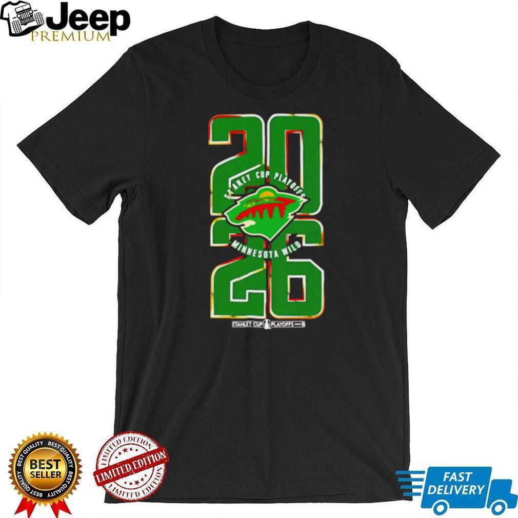 Minnesota Wild 2024 Stanley Cup Playoffs Hockey Fan T Shirt