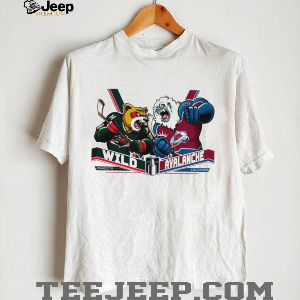 Minnesota Wild vs Colorado Avalanche Western Conference Semifinals 2026 Retro Vintage Men Women Fans T Shirt