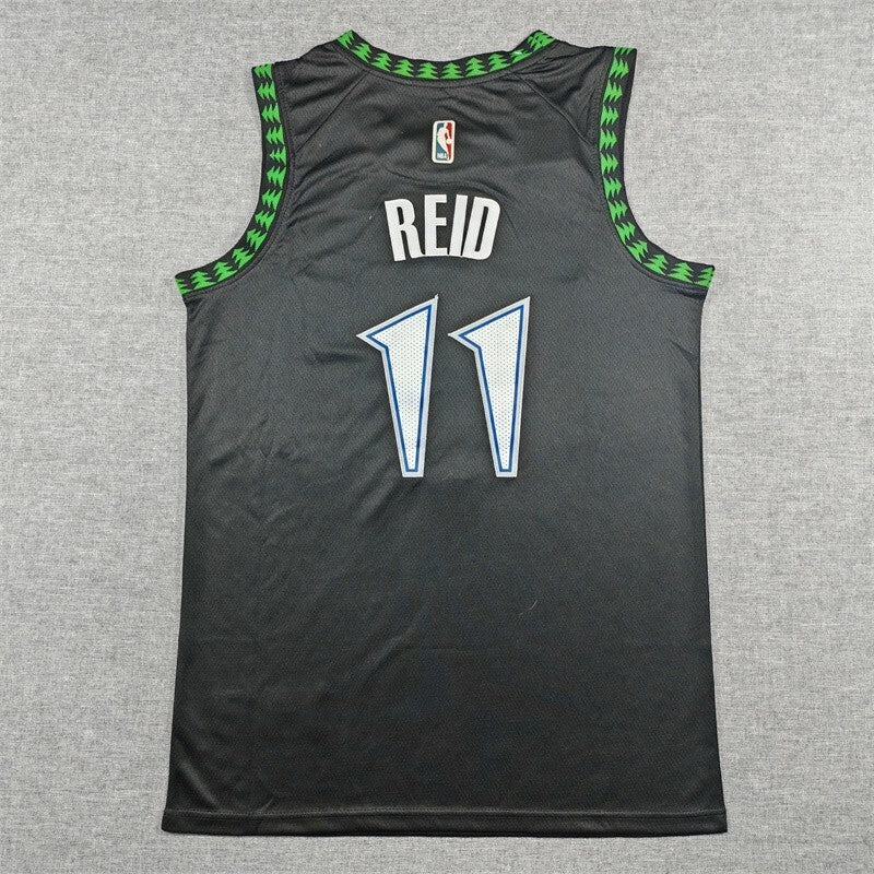 Minnesota Timberwolves #11 Naz Reid 26 Timberwolves Classic Black Style 1
