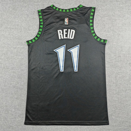 Minnesota Timberwolves #11 Naz Reid 26 Timberwolves Classic Black Style 1