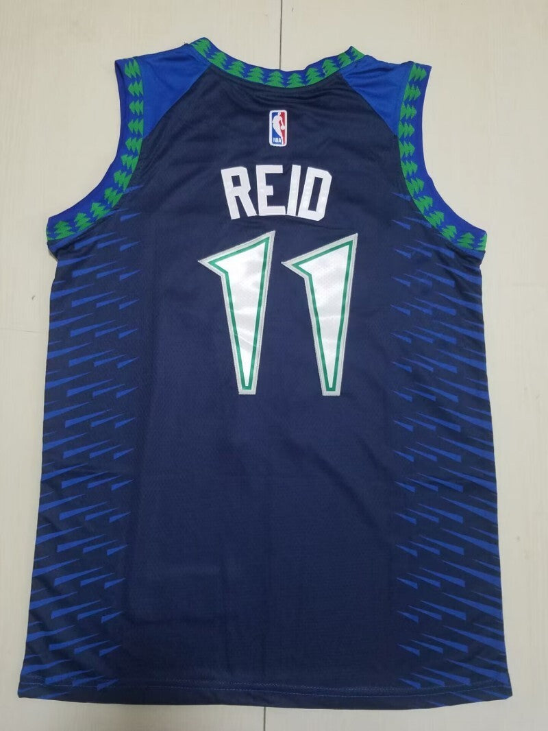 Minnesota Timberwolves #11 Naz Reid Timberwolves 1 Blue City s-xxl Style 1