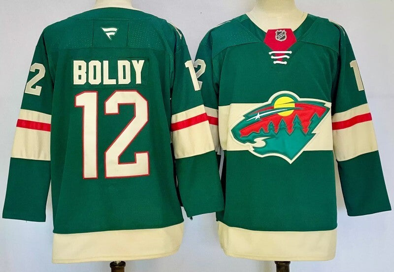 Minnesota Wild #12 Matt Boldy Style 1