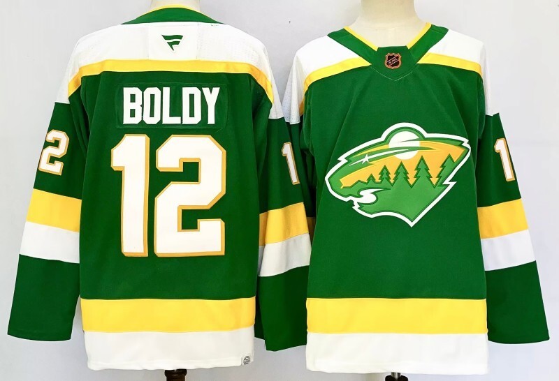 Minnesota Wild #12 Matt Boldy Style 2
