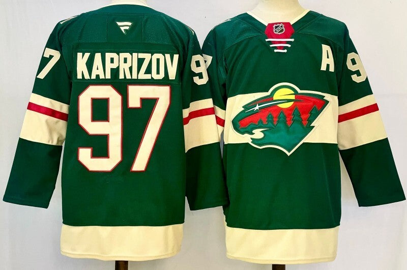 Minnesota Wild #97 Kirill Kaprizov Style 3