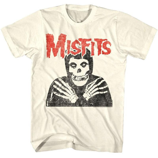 Misfits Fiend Collections Men's T-Shirt Punk Rock Band Concert Tour Gift for Her Him Fan Shirt Cotton Casual Crew Neck Short Sleeve Top Decoration