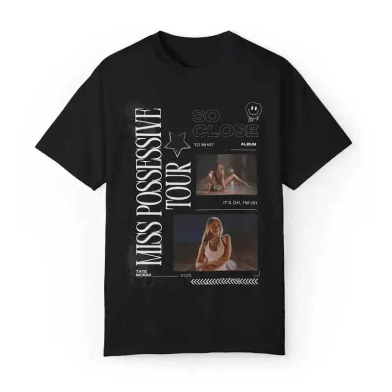 Miss Possessive T-shirt, Unisex Tee Music Lover Shirt, Gift for Fans Cotton Fabric